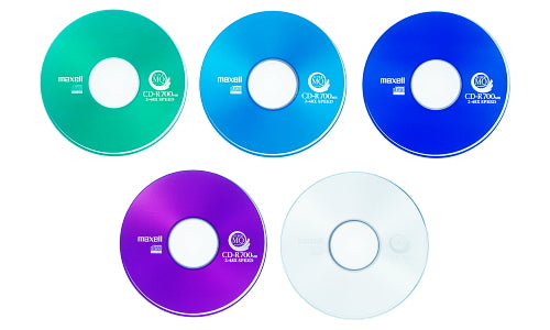 【販売終了】マクセル maxell データ用「CD-R Super MQ (48倍速対応)」 カラー品 (700MB)(10枚パック) CDR700S.MIX1P10S 1
