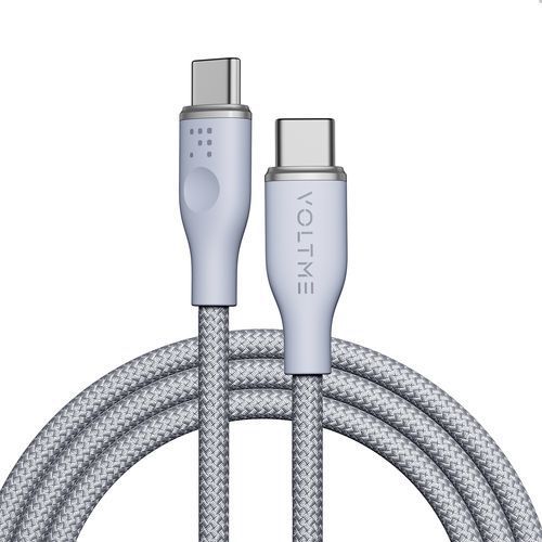 VOLTME ラグシリーズ ナイロン 充電ケーブル USB-C&USB-C 60W 1m