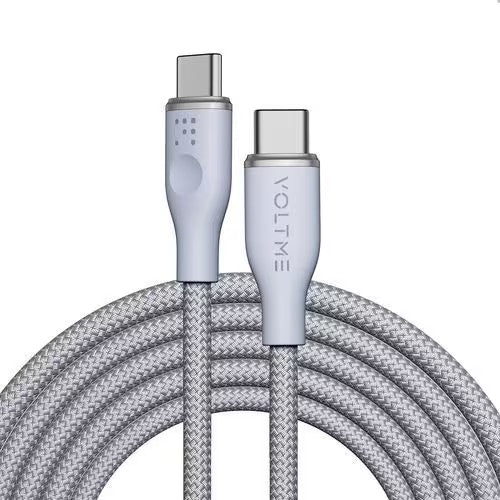 VOLTME ラグシリーズ ナイロン 充電ケーブル USB-C&USB-C 60W 1.8m