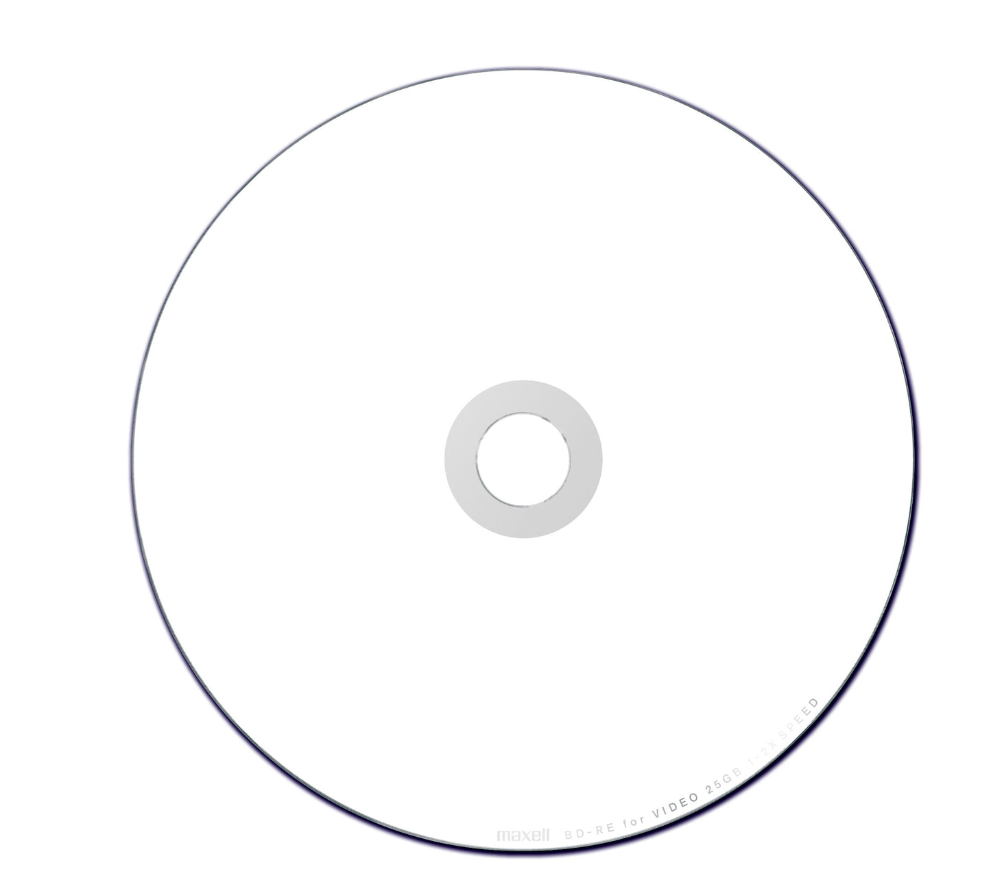 マクセル maxell 録画用 BD-RE 1-2倍速対応 インクジェットプリンター対応 ひろびろワイドレーベル 片面1層(25GB) 1枚 BEV25WPE.1J