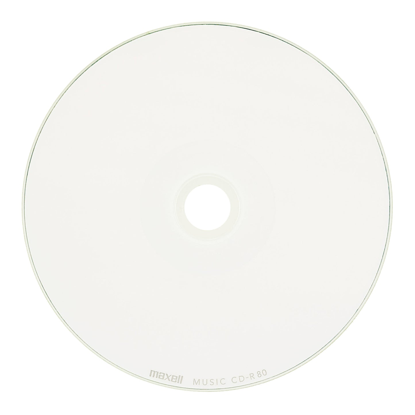 マクセル maxell 音楽用 CD-R インクジェットプリンター対応「ひろびろワイドレーベル」　80分　 CDRA80WP（ケース入り）