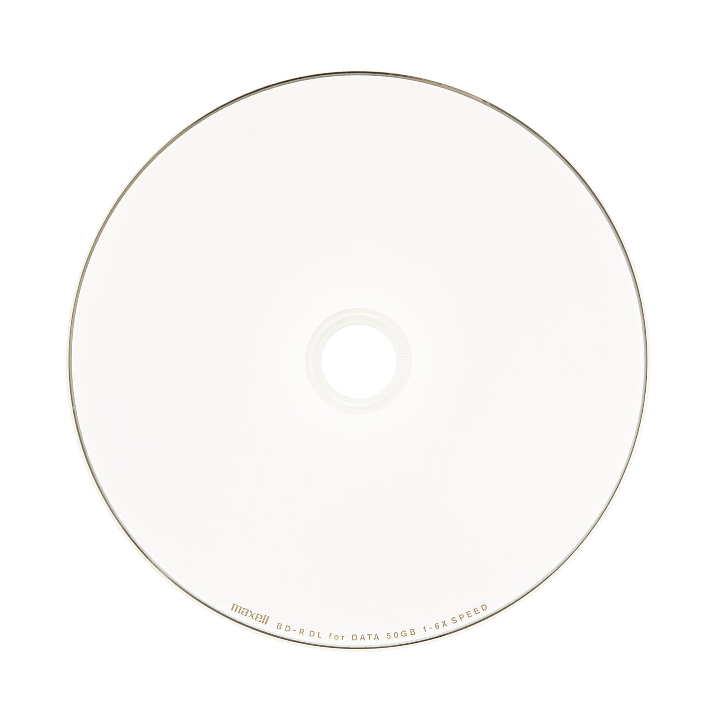 マクセル maxell データ用ブルーレイディスクBD-R DL 50GB（1～6X対応) インクジェットプリンター対応品「ひろびろワイドレーベル」（5枚パック） BR50PWPC.5S