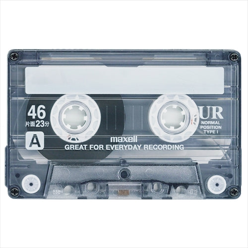 【販売終了】カセットテープ　UR　ノーマルポジション　（46分）  （4巻パック） UR-46M 4P