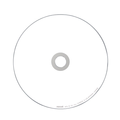 マクセル 録画用 ブルーレイディスク BD-R XL ひろびろワイドレーベルディスク（2～4倍速対応） BRV100WPE.3J/5S/10S