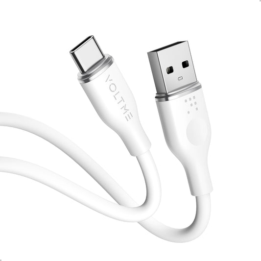 VOLTME モスシリーズ シリコン 充電ケーブル USB-A＆USB-C 60W 1m