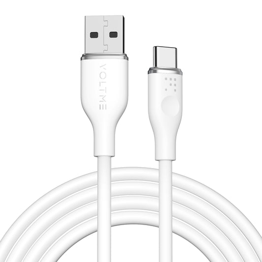 VOLTME モスシリーズ シリコン 充電ケーブル USB-A＆USB-C 60W 1.8m