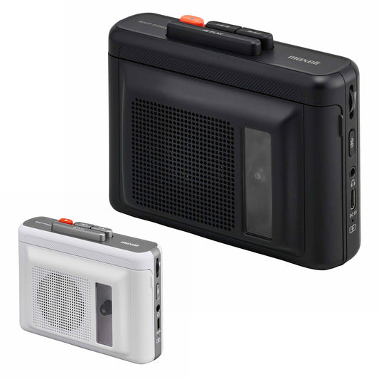 スピーカー付きBluetooth対応ポータブルカセットプレーヤー MXCP-P100S