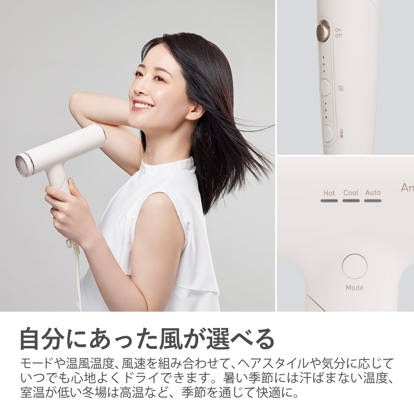 Angelique(アンジェリーク) プラズマイオンヘアドライヤー MXDR-800A