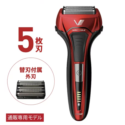 往復式シェーバー   ソリッドシリーズ   S-DRIVE   5枚刃  IZF-V579-R-EA   替刃付属